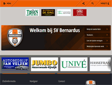 Tablet Screenshot of bernardus.nl